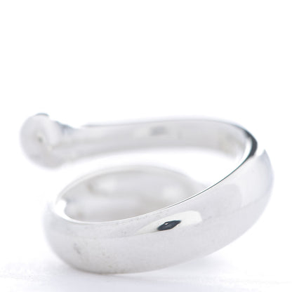 Tiffany Sterling Silver Elsa Peretti Teardrop Ring 47 4 4 of 5