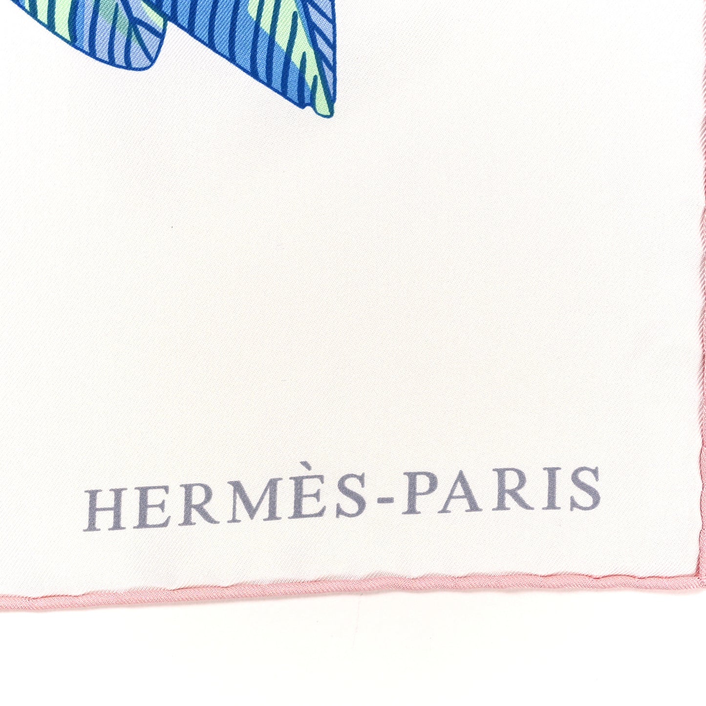 Silk Giant Toucans De Paradis Scarf 140 White Bleu Multicolor