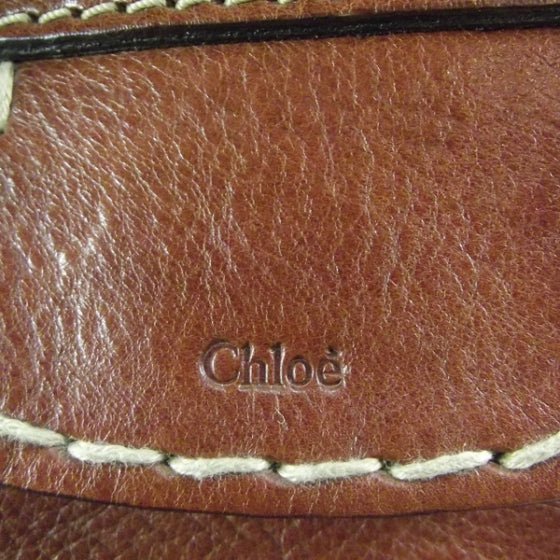 Calfskin Edith Satchel Ecureil Brown