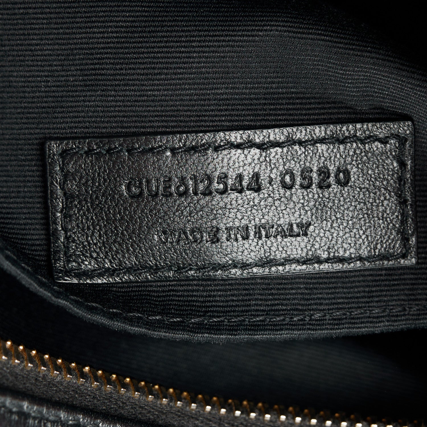 Saint Laurent Calfskin Matelasse Monogram Lou Camera Bag Black 7 of 11