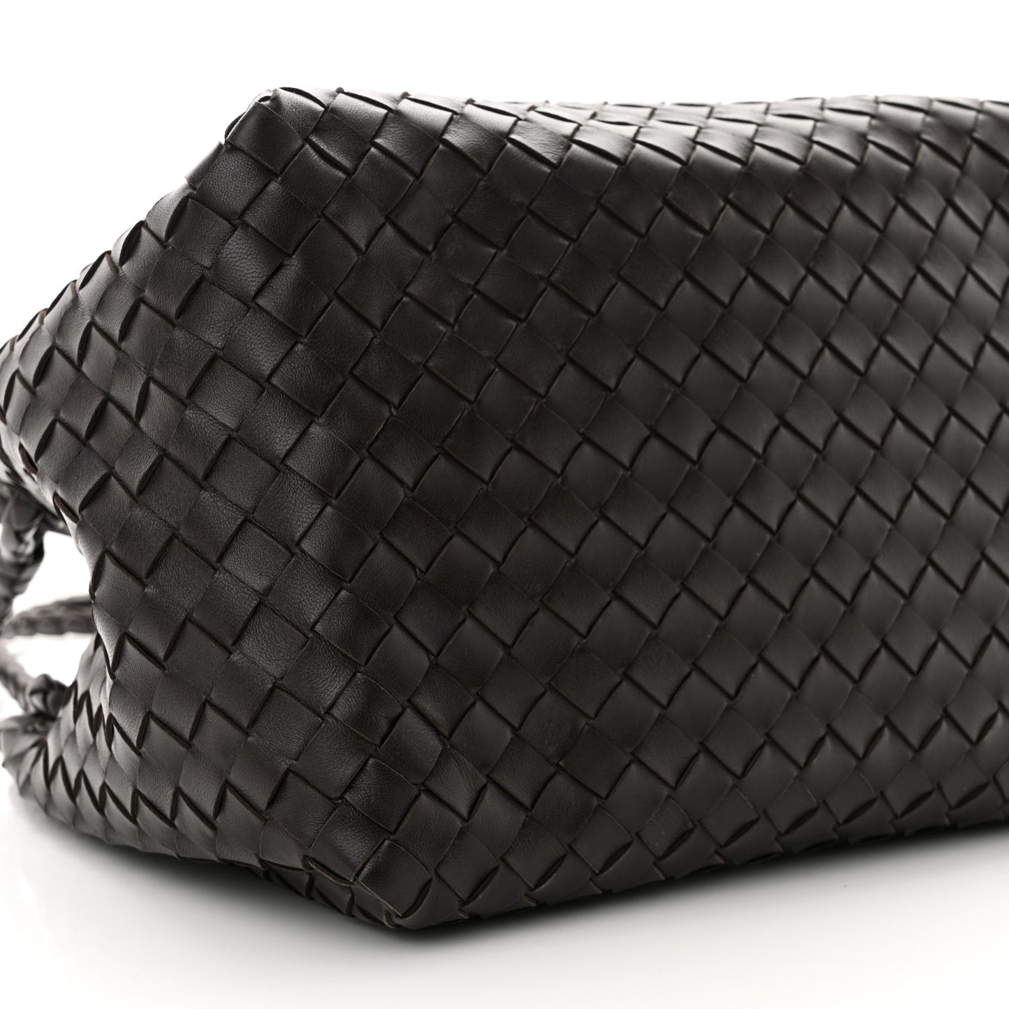 Nappa Intrecciato Large Andiamo Parachute Shoulder Bag Fondant