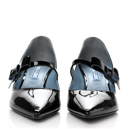 Prada Vernice Mary Jane pumps 39.5 Black 2 of 10