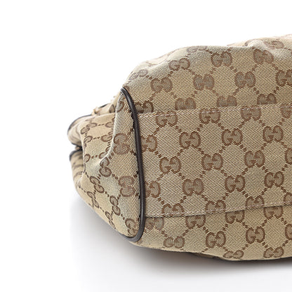 Gucci Monogram Medium Sukey Tote Dark Brown 9 of 11