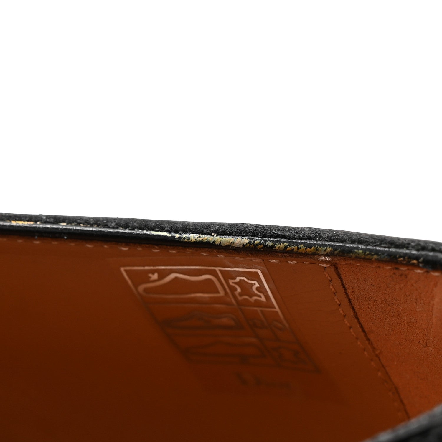 Christian Dior Calfskin Mens Derby Shoes 42 Black 10 of 10