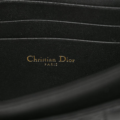 Christian Dior Lambskin Lady Dior Top Handle Clutch Black 6 of 10