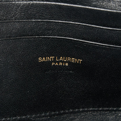 Saint Laurent Grain De Poudre Matelasse Monogram Mini Lou Camera Bag Pistachio 6 of 10
