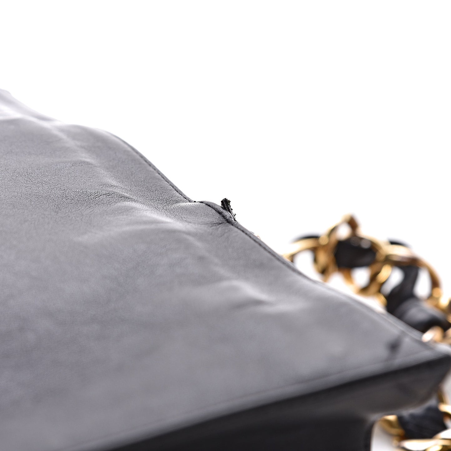 Calfskin CC Tote Black
