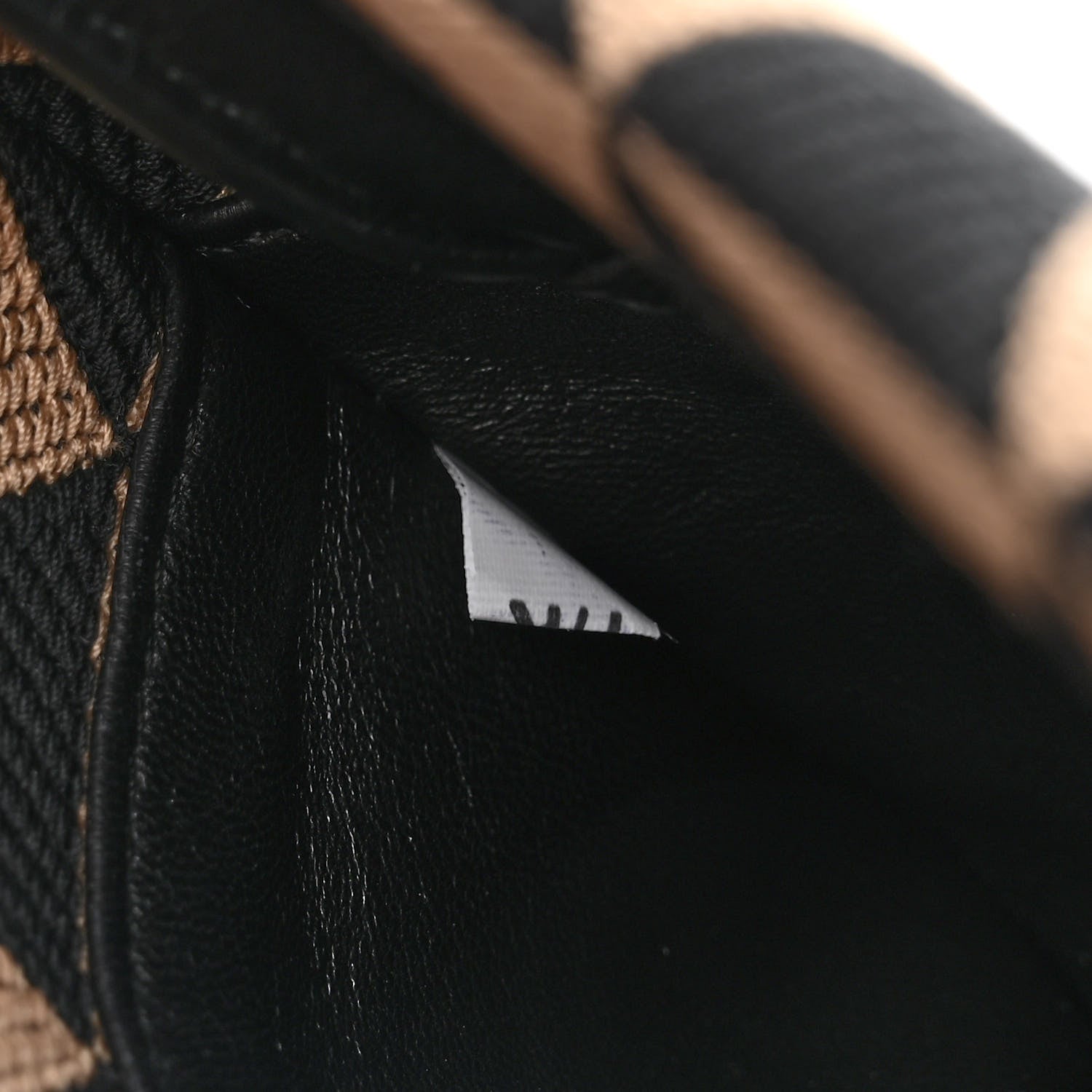 Prada Jacquard Triangolo Symbole Embroidered Small Shoulder Bag Black Corda 9 of 12
