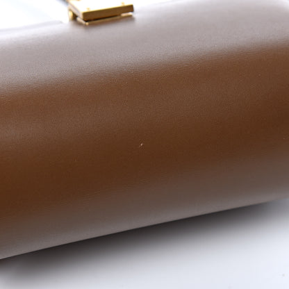 Celine Smooth Calfskin Small Classic Box Flap Bag Camel 8 of 11