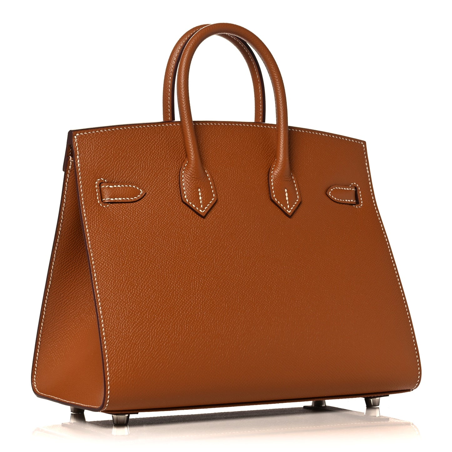 Madame Calfskin Birkin Sellier 25 Gold