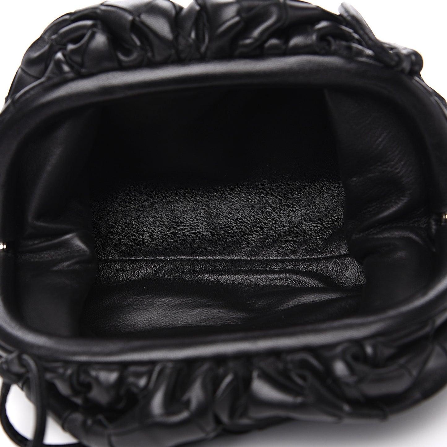 Nappa Intrecciato The Mini Pouch Black
