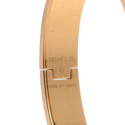 Hermes Enamel Narrow Clic Clac H Bracelet PM Cachou 4 of 6
