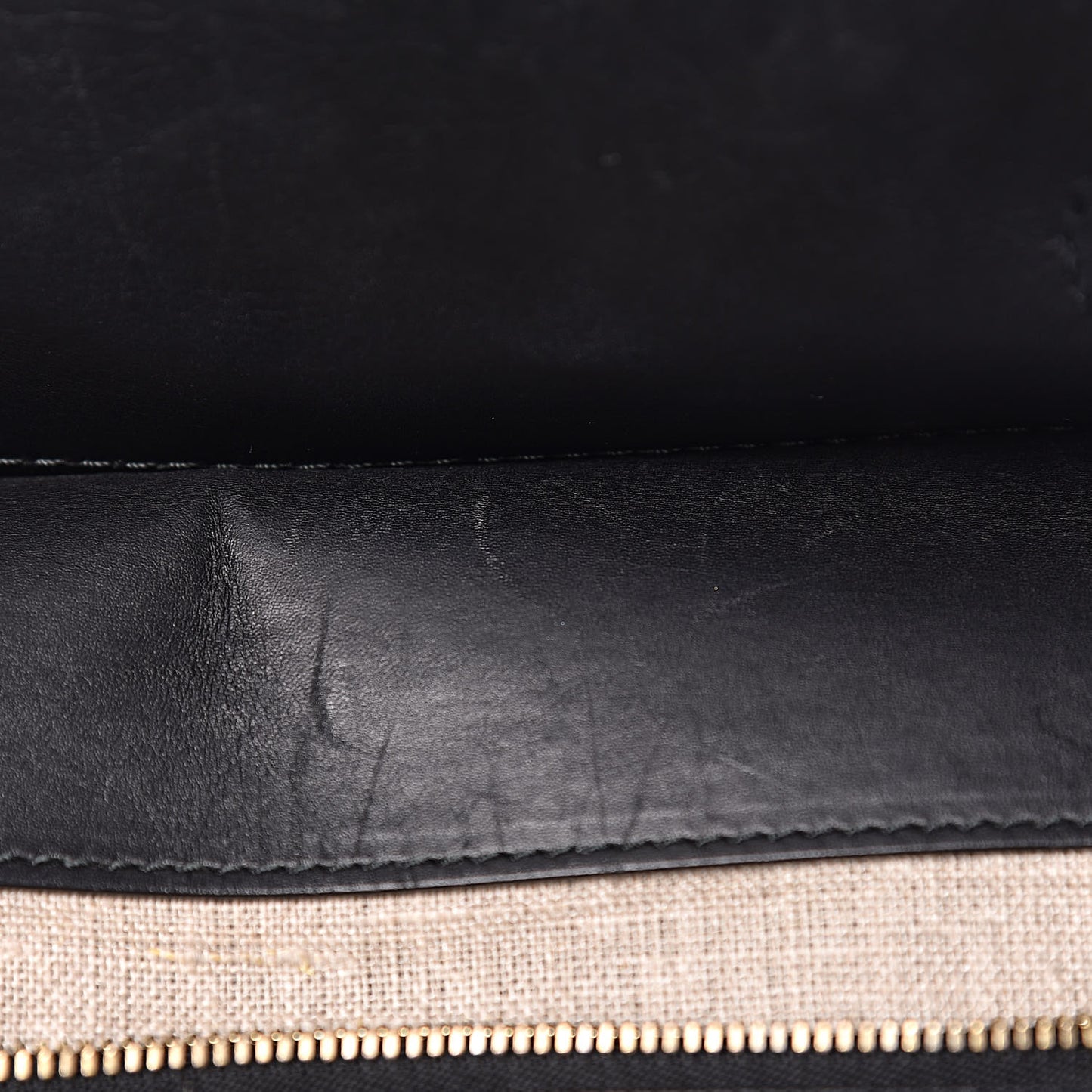 Calfskin Large Palazzo Empire Bag Black