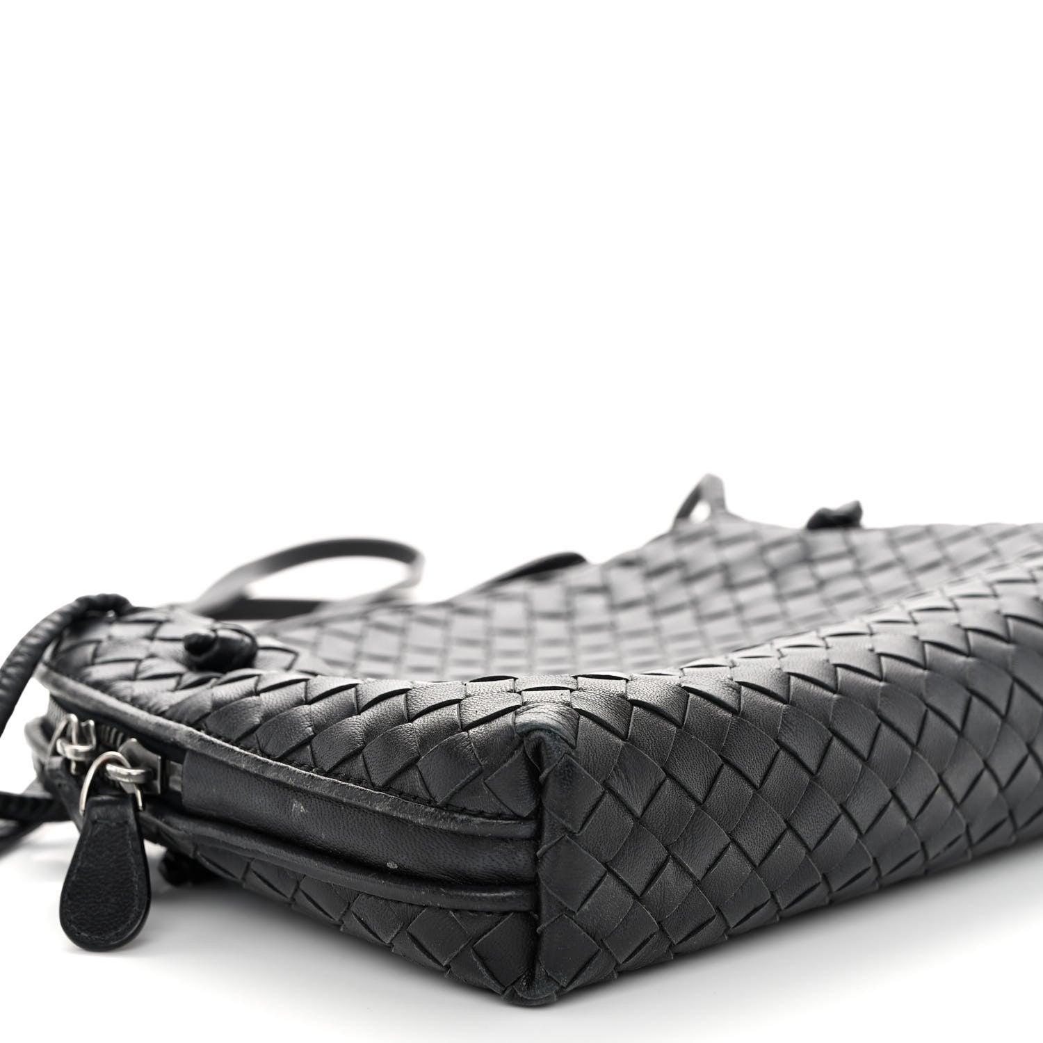 Bottega Veneta Nappa Intrecciato Nodini Bag Black 8 of 9