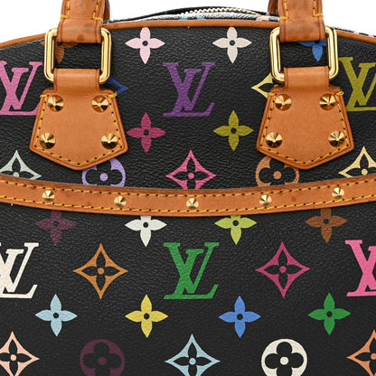 Louis Vuitton Monogram Multicolor Trouville Black 8 of 13