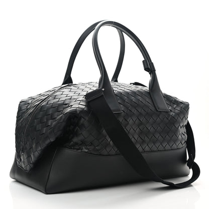 Bottega Veneta Nappa Intrecciato Maxi Convertible Tote Black 3 of 10