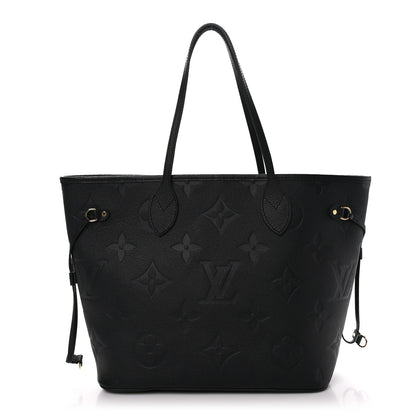 Louis Vuitton Empreinte Monogram Giant Neverfull MM Black 1 of 10