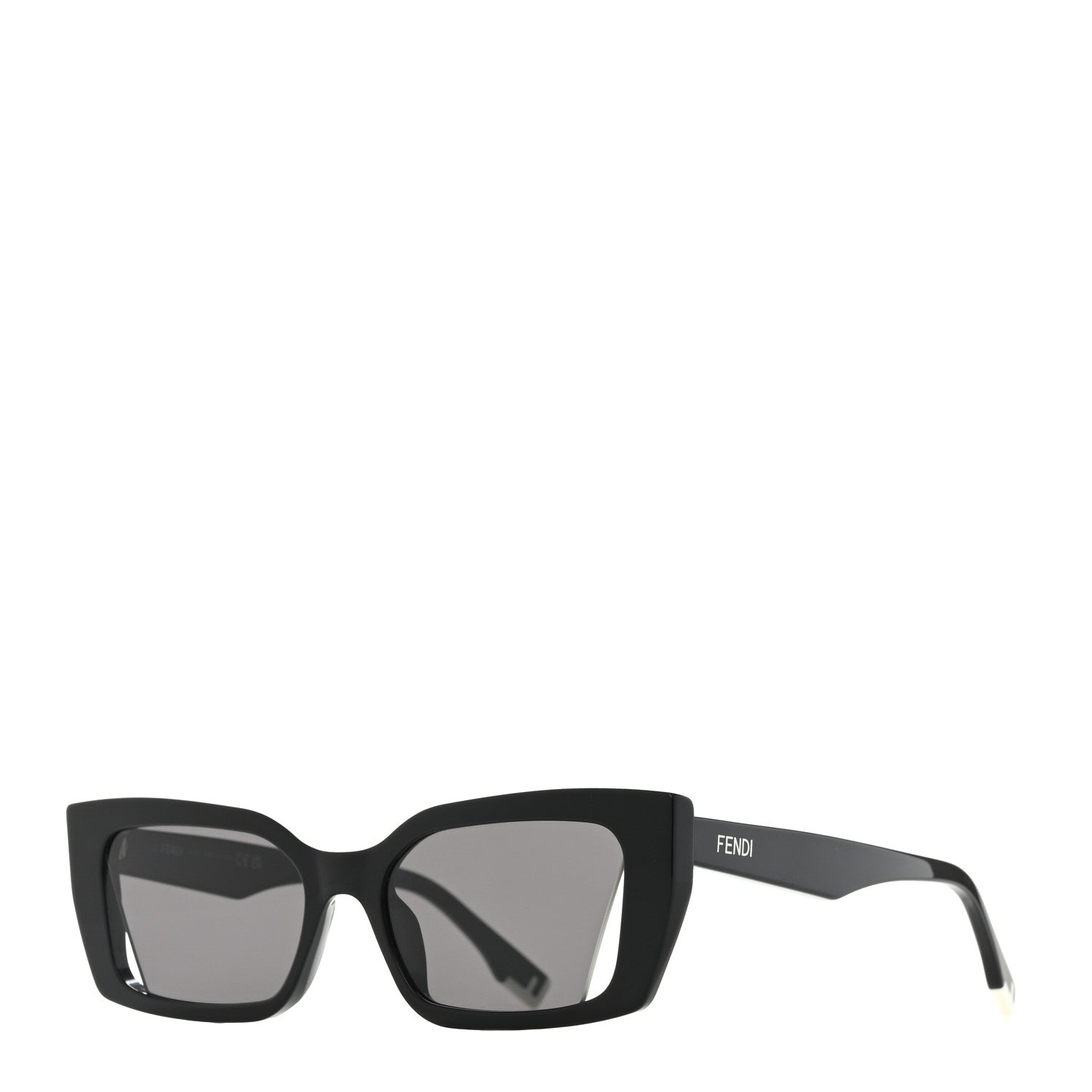 Fendi Acetate Cat Eye Sunglasses FE40032I Black 1 of 8
