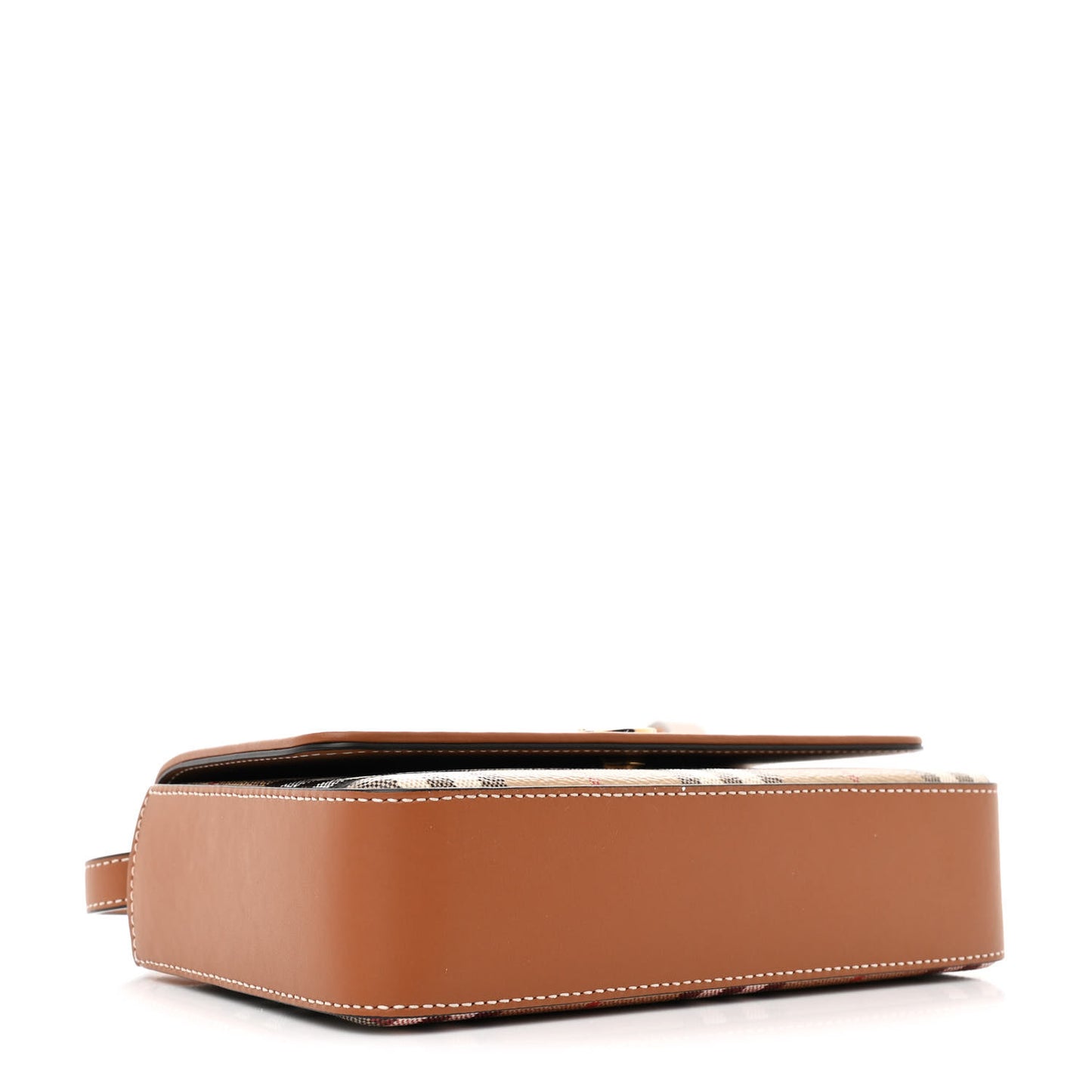 E-Canvas Vintage Check Hampshire Crossbody Archive Beige