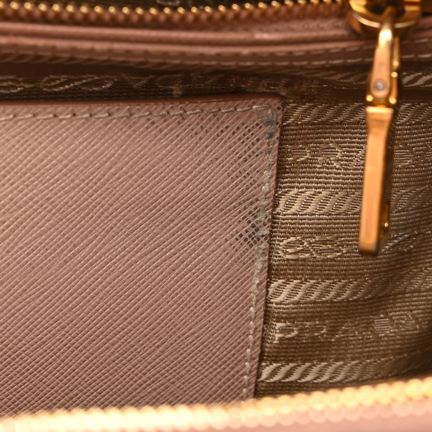 Prada Saffiano Medium Galleria Double Zip Tote Cammeo 17 of 18