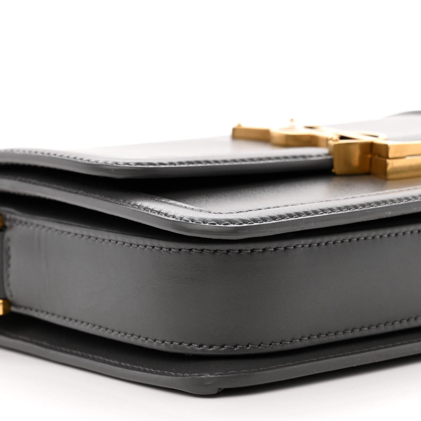 Smooth Calfskin Small Solferino Satchel Storm
