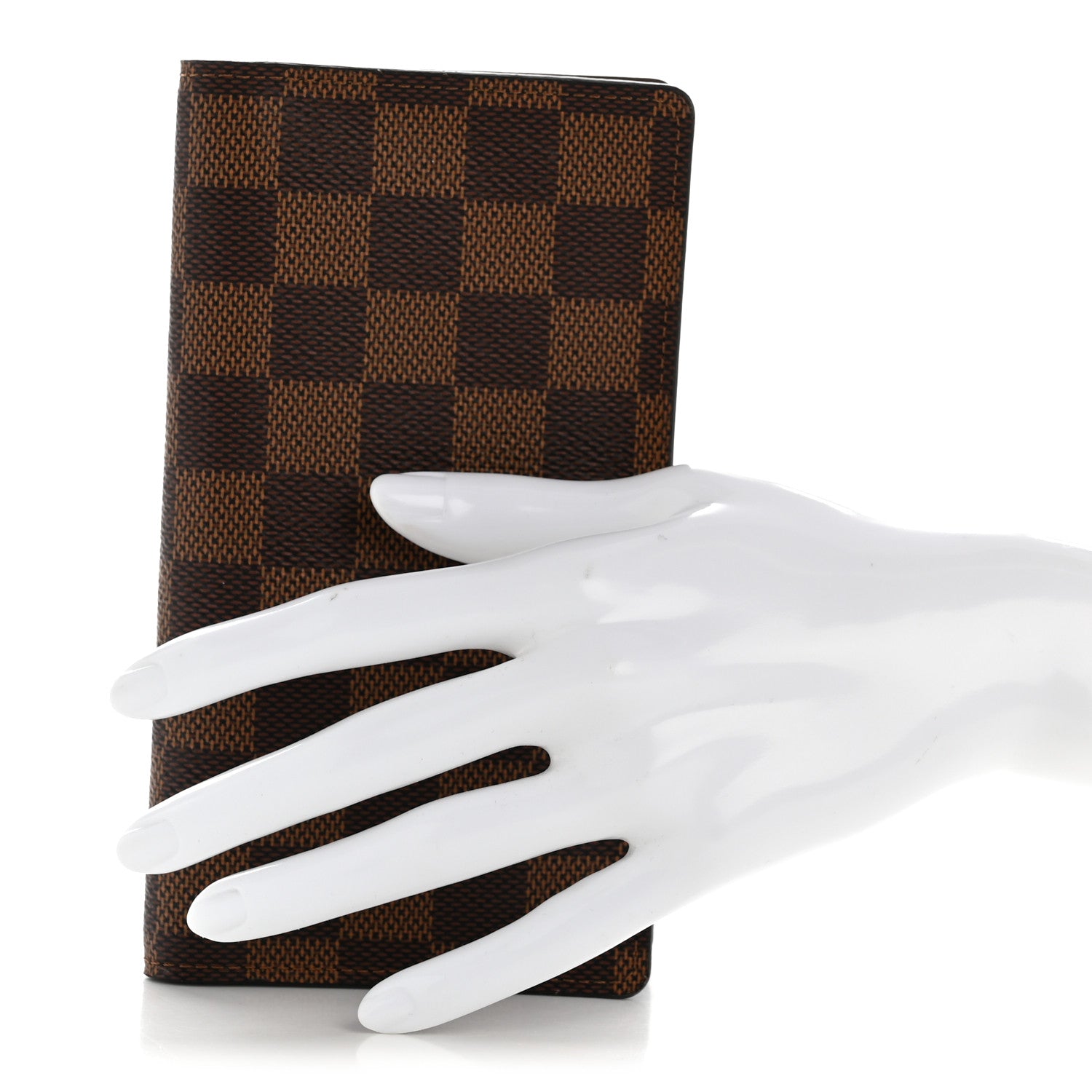 Louis Vuitton Damier Ebene Pocket Agenda Cover 2 of 8