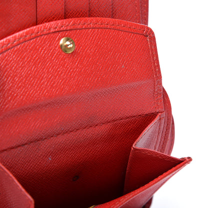 Louis Vuitton Epi Porte Billets Compact Wallet Rouge 11 of 14