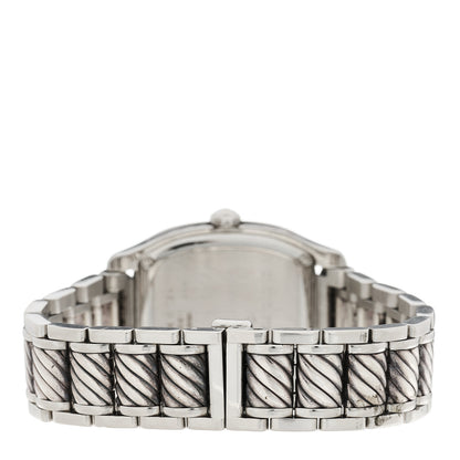 David Yurman DAVID YURMAN Stainless Steel Diamond Mother of Pearl 25mm Thoroughbred Quartz Watch 3 of 4