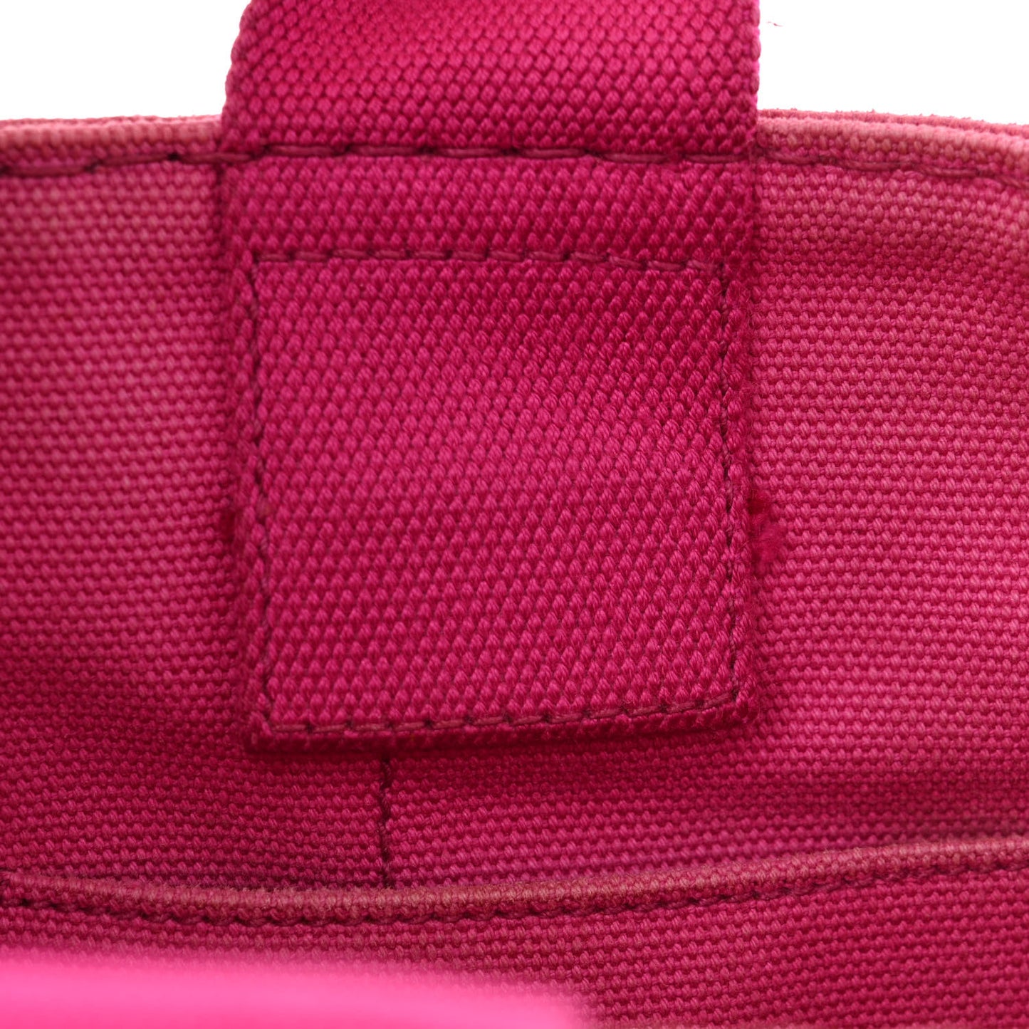 Denim Small Canapa Logo Tote Peonia