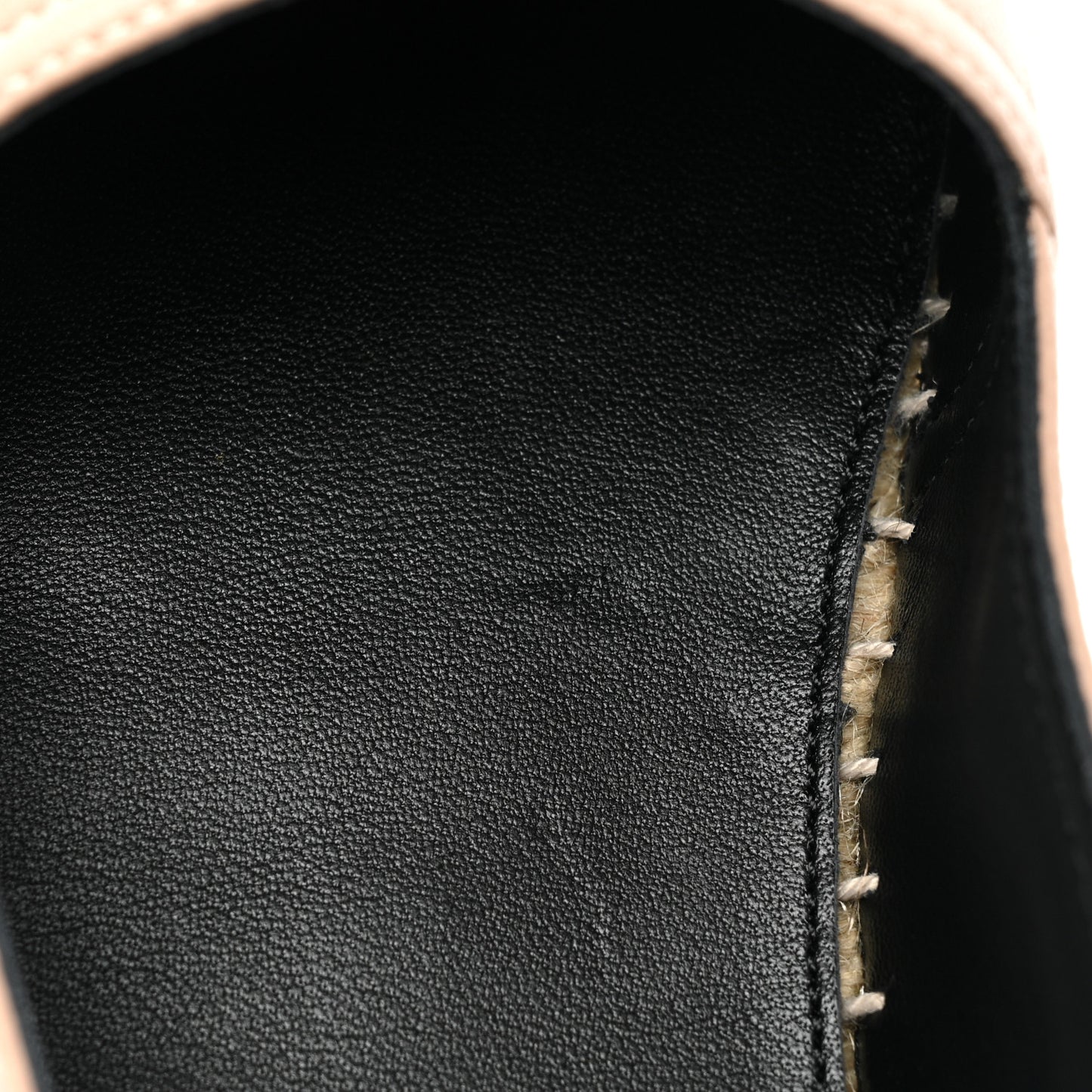 Lambskin Monogram Espadrilles 39 Nude