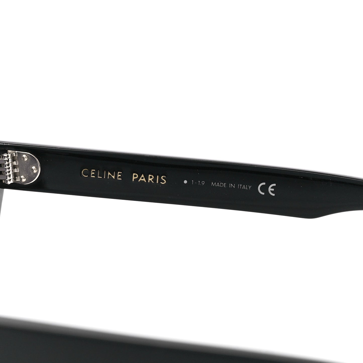 Acetate Polarized Square Sunglasses CL40090I Black