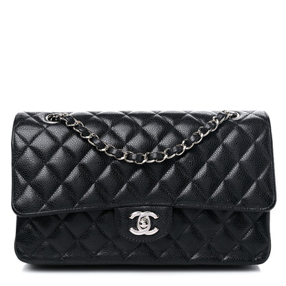 Chanel Caviar Quilted Medium Double Flap Black 1 of 14