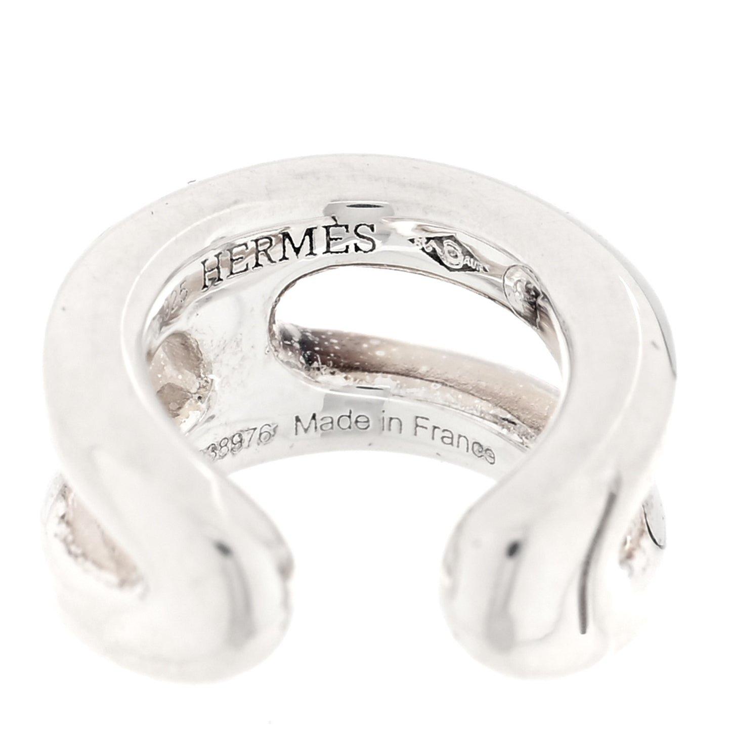 Sterling Silver Chaine D'Ancre Punk Single Ear Cuff Earring