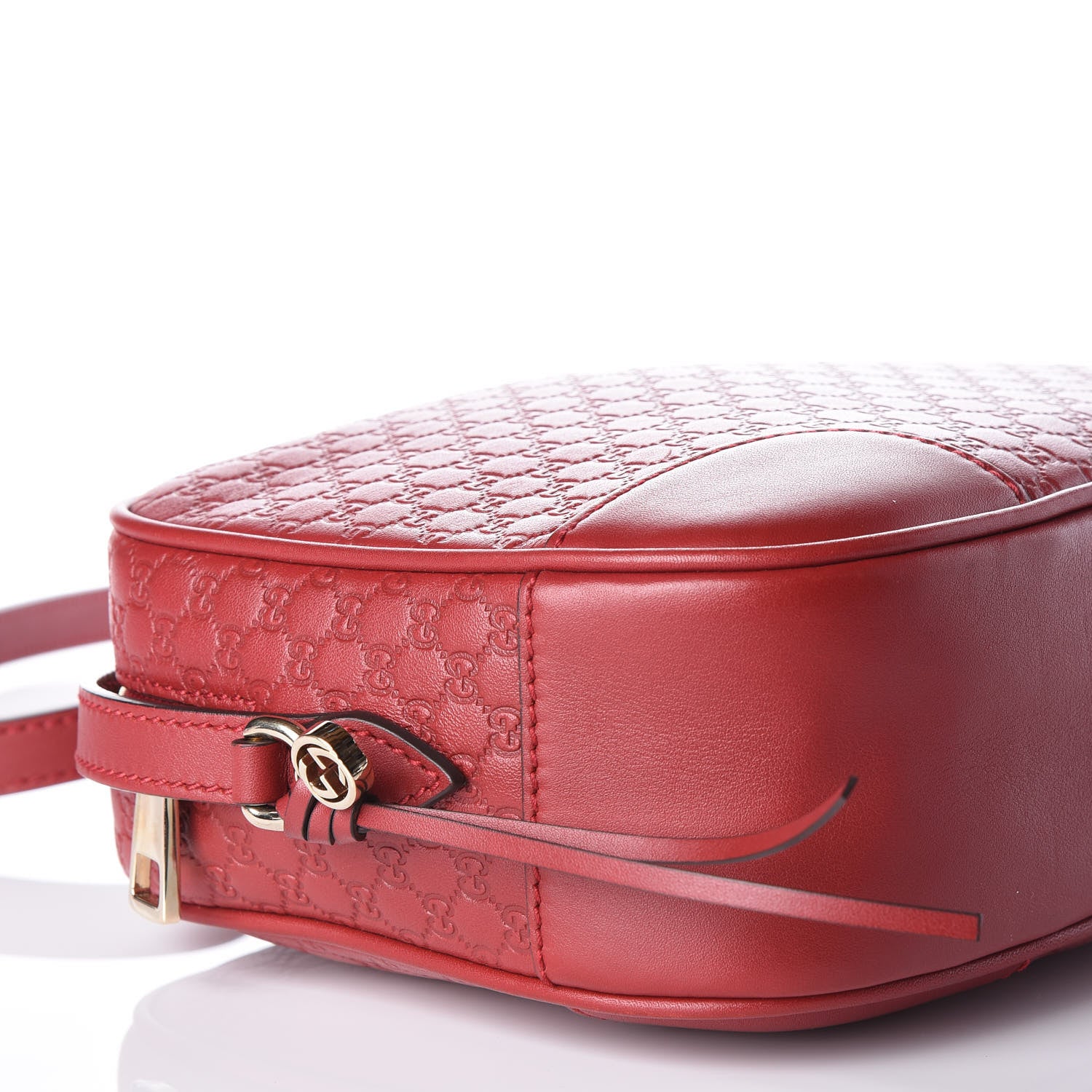Gucci Microguccissima Mini Bree Messenger Bag Red 8 of 10