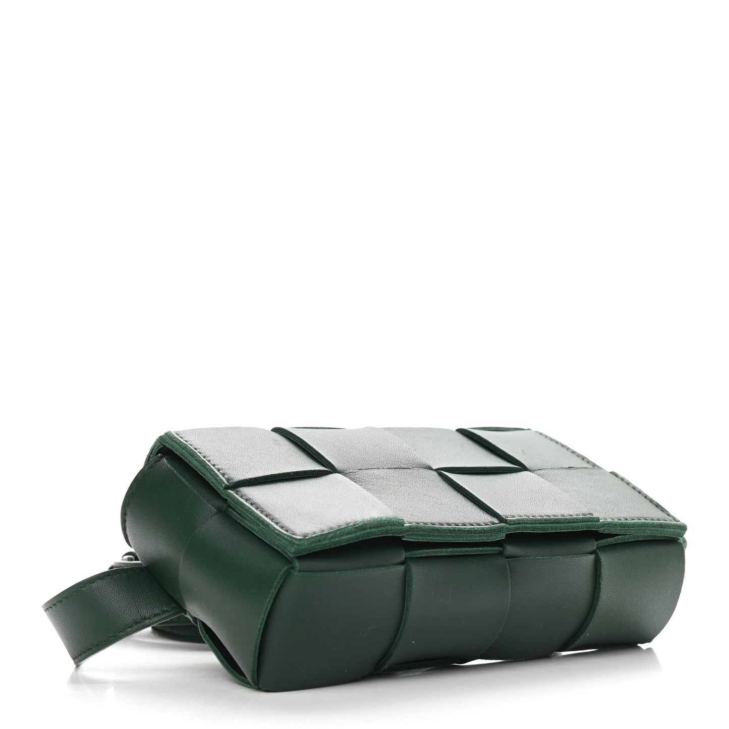 Nappa Maxi Intreccio The Belt Cassette Bag Raintree