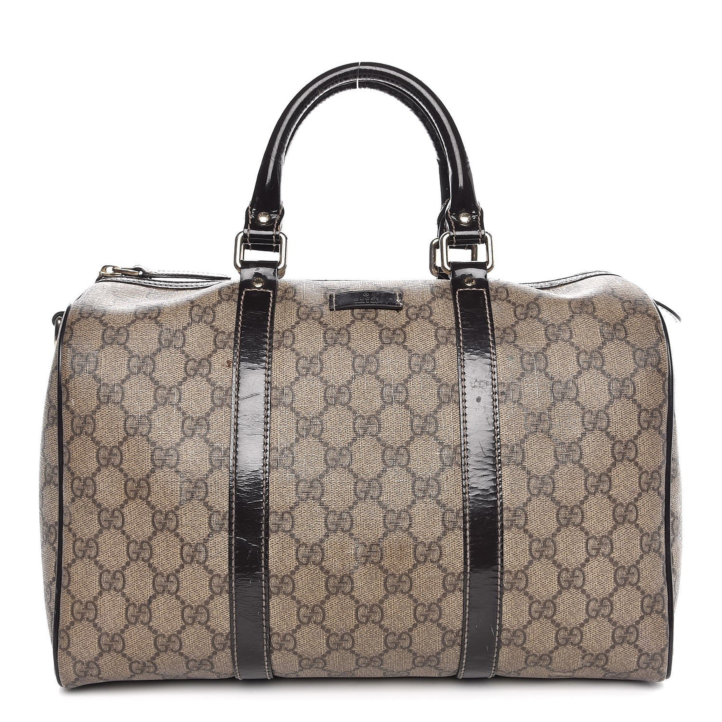 GG Plus Monogram Medium Joy Boston Dark Brown