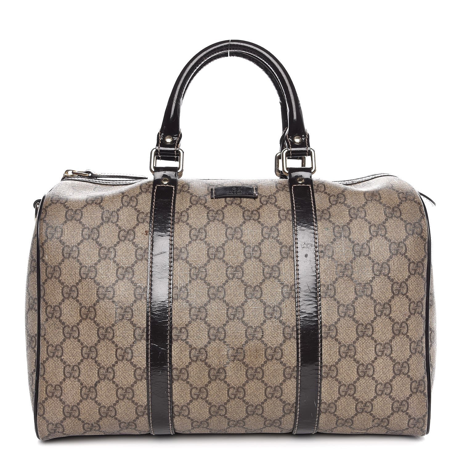 Gucci GG Plus Monogram Medium Joy Boston Dark Brown 1 of 20