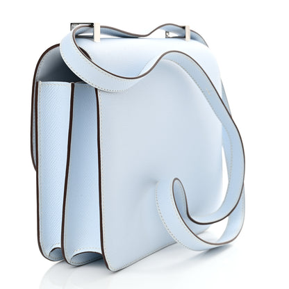 Hermes Epsom Constance 24 Bleu Brume 3 of 12