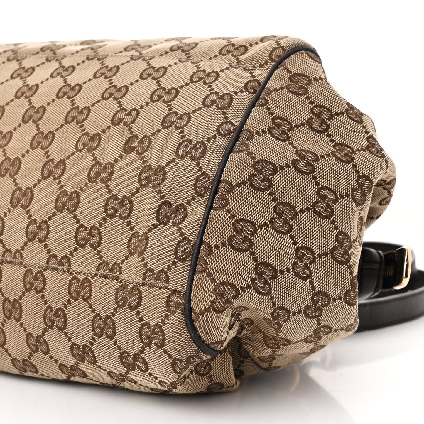 Monogram Medium Sukey Boston Bag Brown