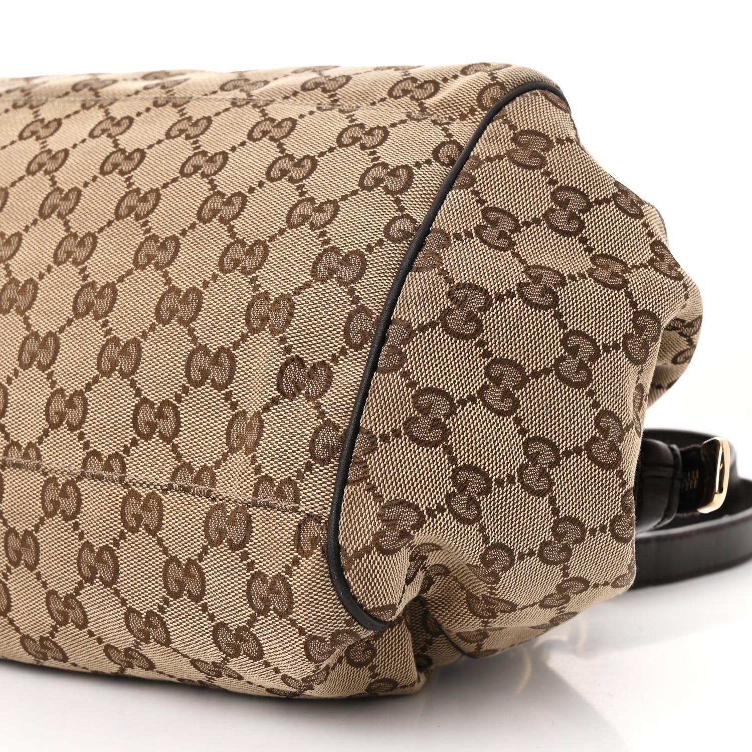Gucci Monogram Medium Sukey Boston Bag Brown 10 of 11