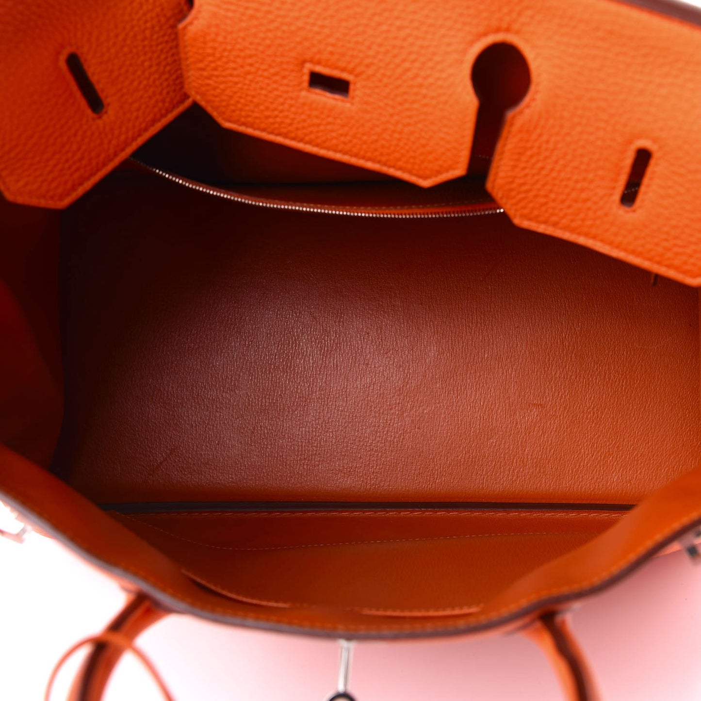 Togo Birkin 40 Orange