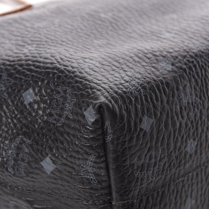 MCM Visetos Medium Anya Shopper Tote Black 16 of 19