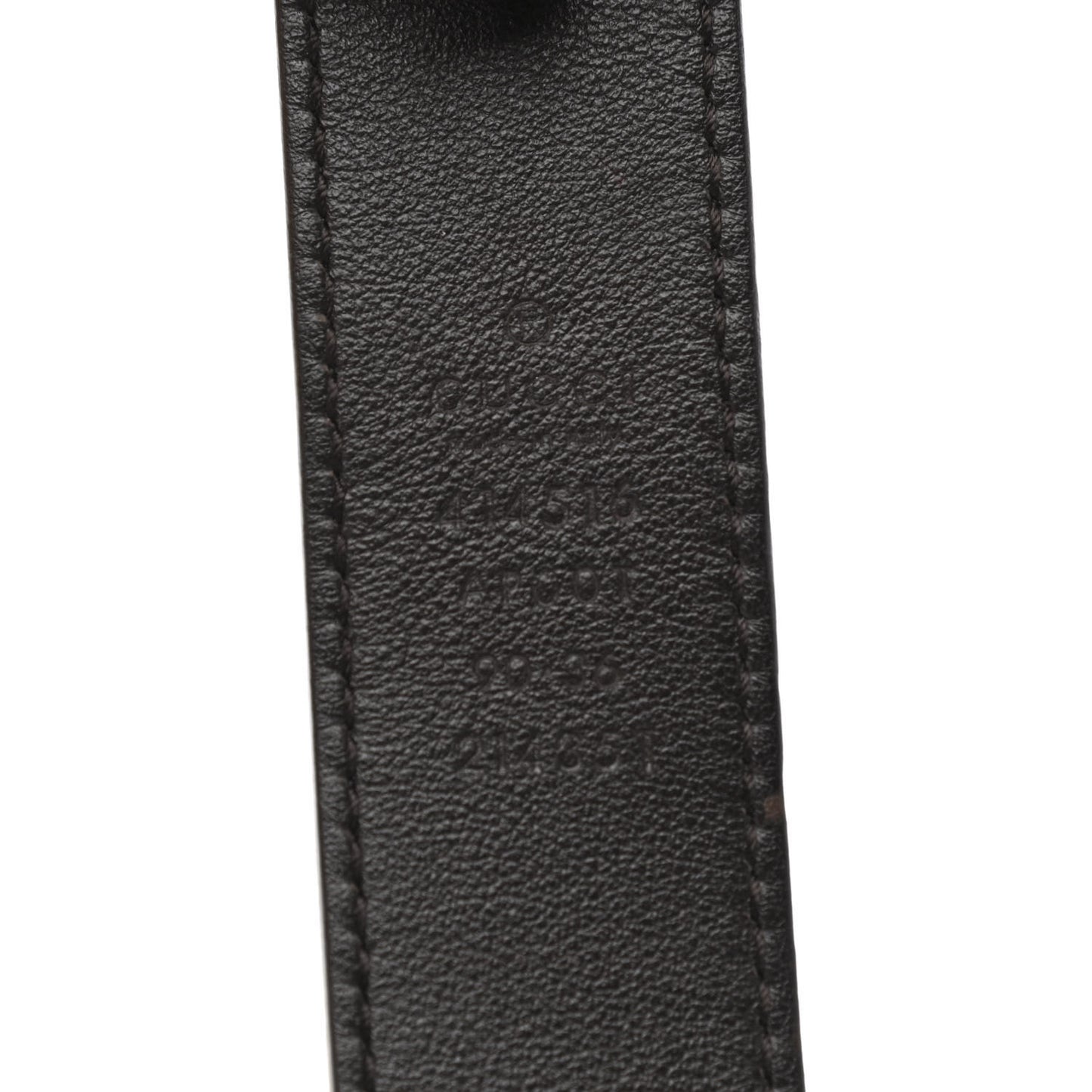 Moon Calfskin Double G 30mm Belt 90 36 Dark Cocoa