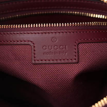 Gucci GG Monogram Mini Hobo Rosso Ancora 6 of 9