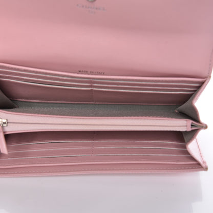 Chanel Caviar Timeless CC Large Gusset Flap Wallet Rose Pale 5 of 13