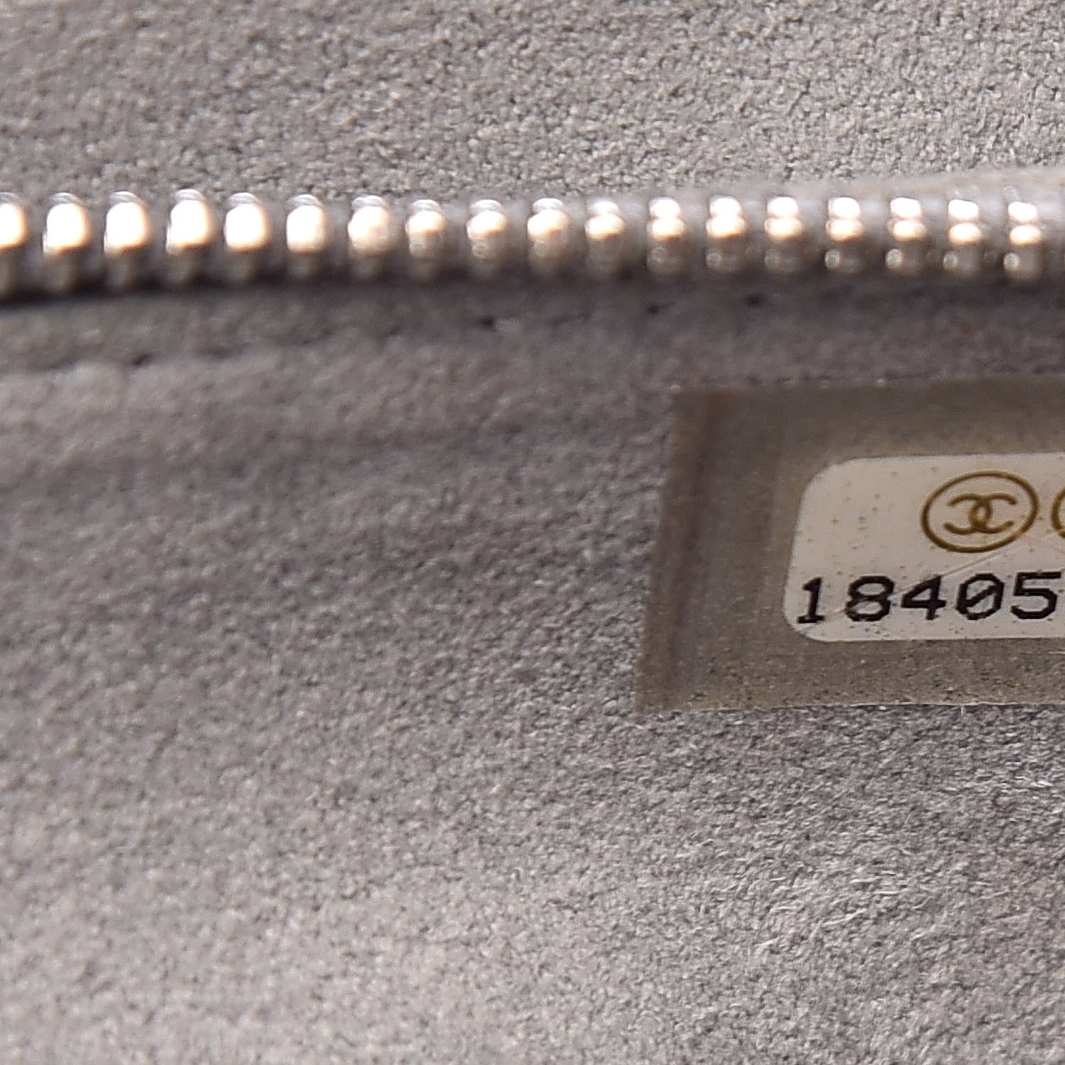 Chanel Metallic Lambskin Quilted Mini Phone Holder Clutch Silver 7 of 10