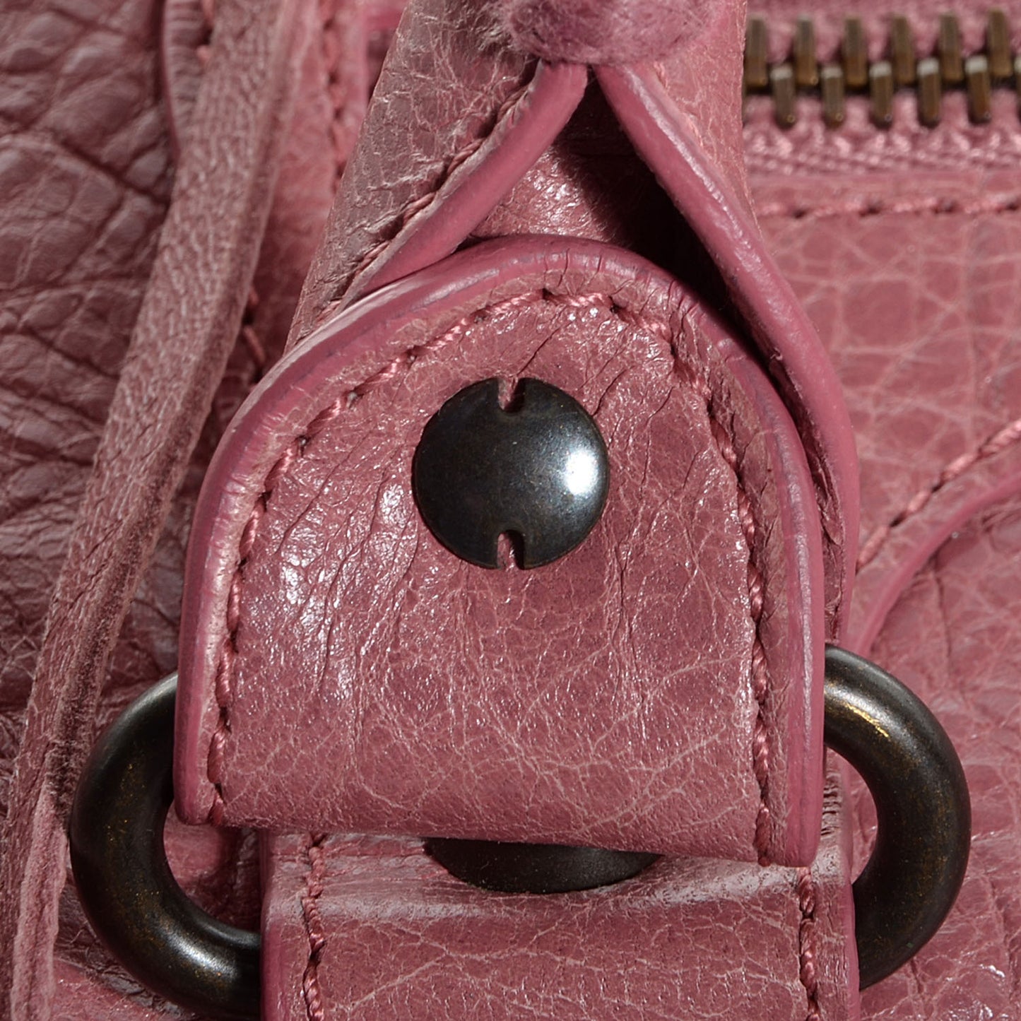 Agneau Classic Hardware First Rose Bruyere