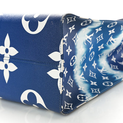 Louis Vuitton Monogram Escale Onthego GM Blue 9 of 11