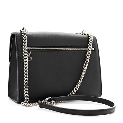 Louis Vuitton Soft Calfskin My Lockme Chain Bag BB Black 3 of 11