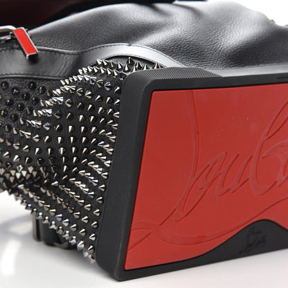 Christian Louboutin Calfskin Spiked Explorafunk Backpack Black 5 of 7